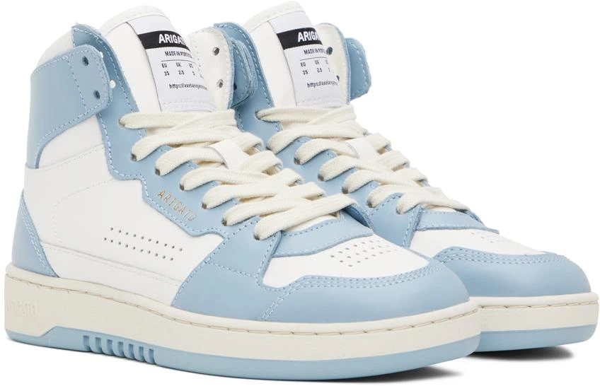 Axel Arigato White & Blue Dice Hi Sneakers 4