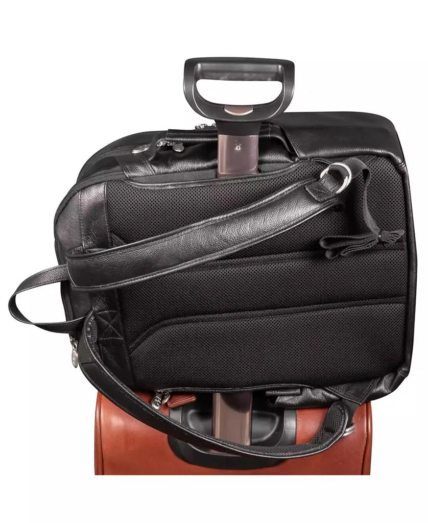 McKlein Englewood 17" Triple Compartment Laptop Tablet Weekend Backpack 9