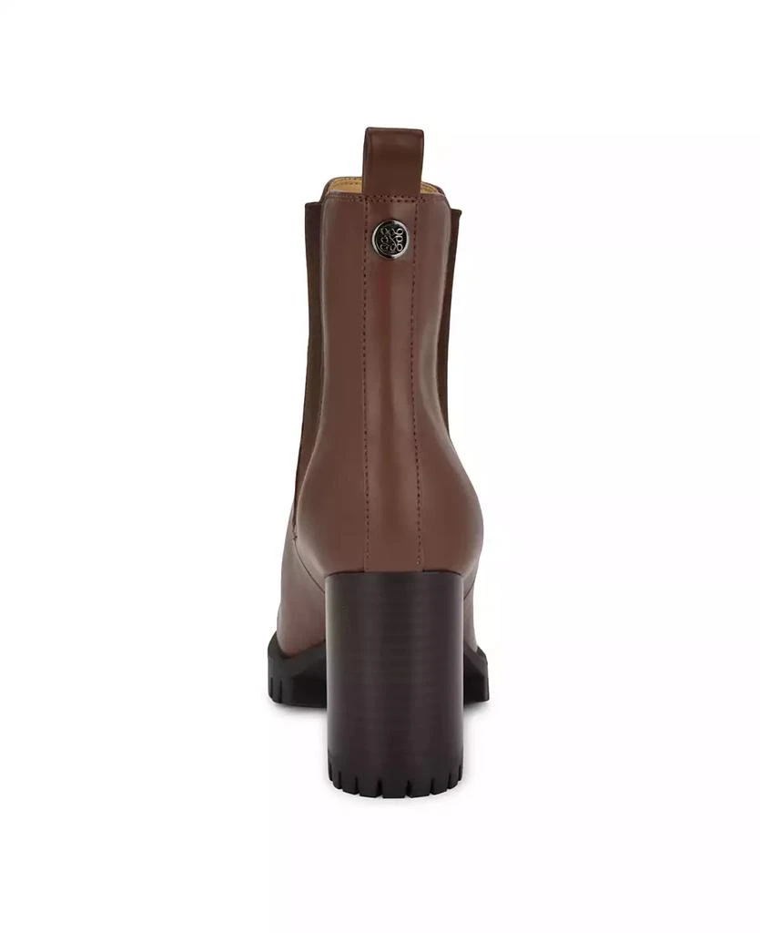 Nine West Women's Kort Lug-Sole Block Heel Dress Booties 3
