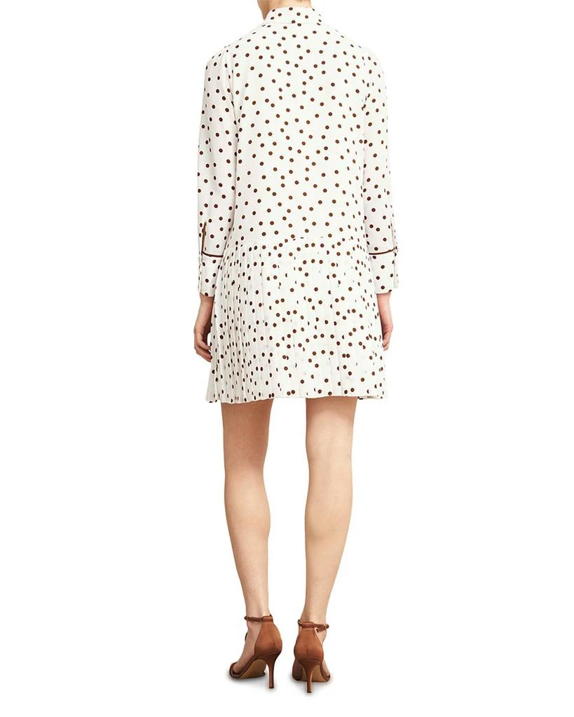 HOBBS LONDON Francesca Dot Print Dress 5