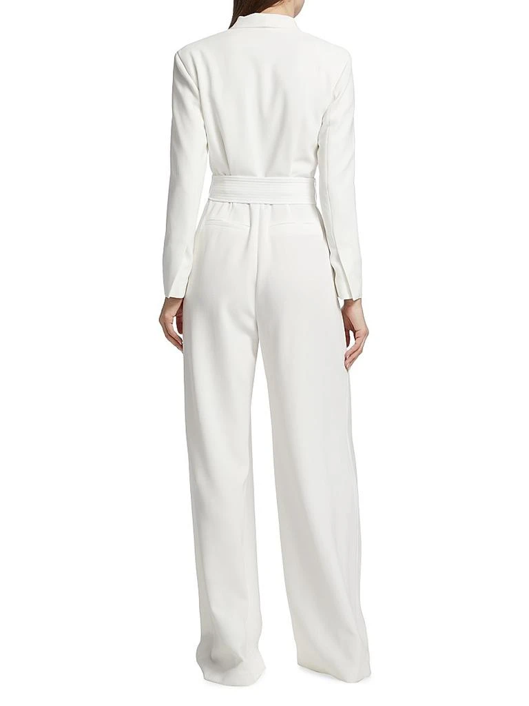 A.L.C. Kieran II Belted Crepe Wide-Leg Jumpsuit 5