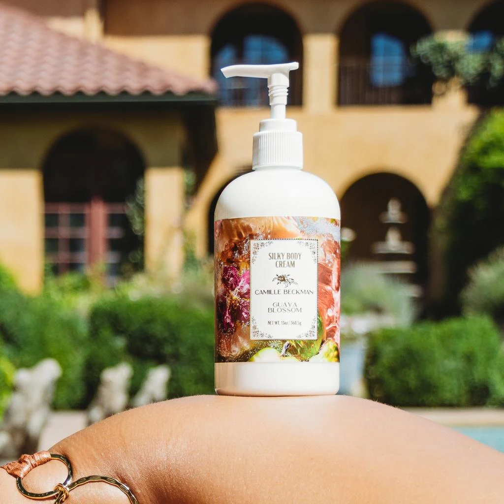 Camille Beckman Silky Body Cream 13oz Guava Blossom 3