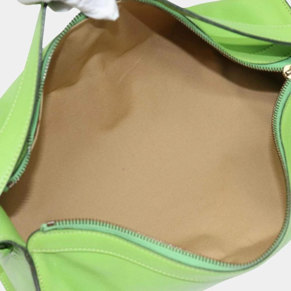 Hermes Hermes Green Leather handbag 6