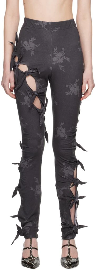 J.Kim Gray Bale Leggings 1