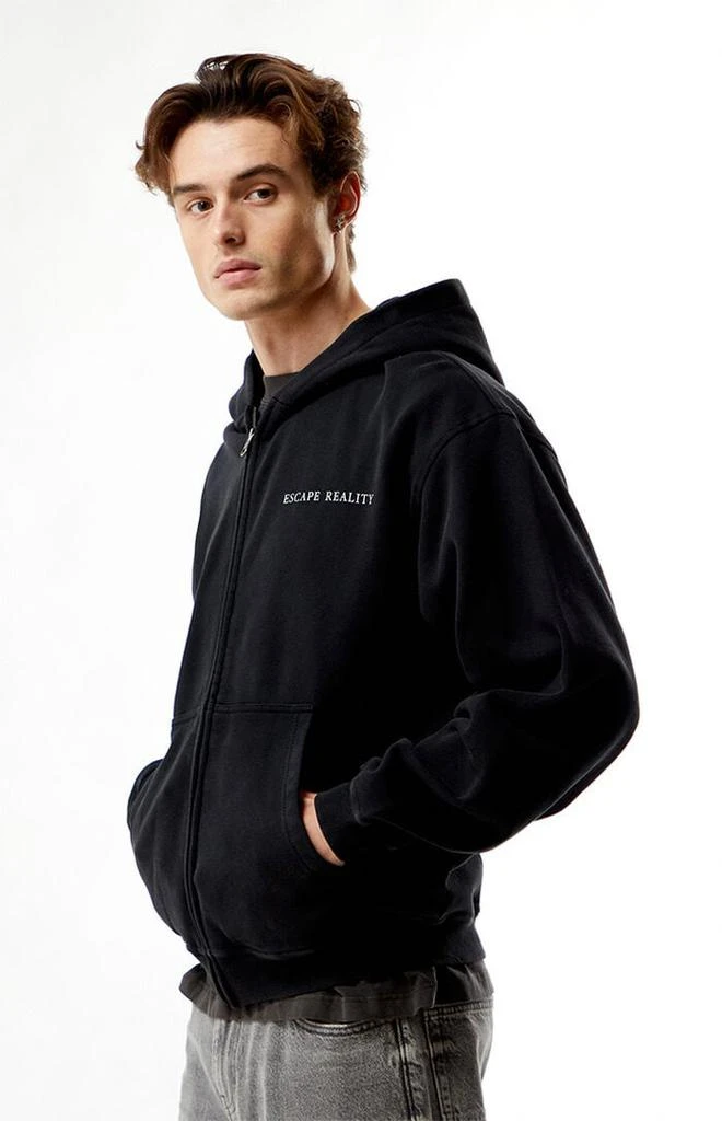 PacSun Escape Reality Zip Up Hoodie 3