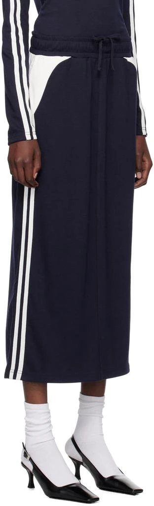 Kijun Navy Football Jersey Midi Skirt 2