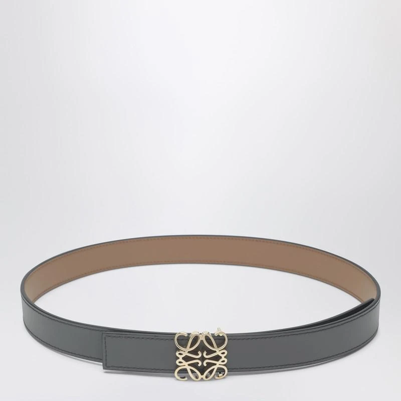 Loewe Reversible Anagram belt in beige/gray 4