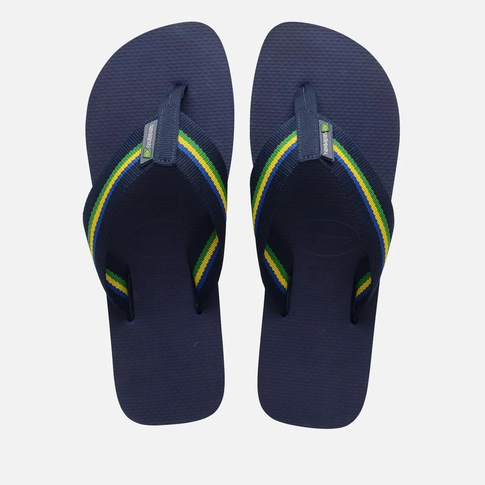 Havaianas HAVAIANAS MEN'S URBAN BRASIL RUBBER FLIP FLOPS 1