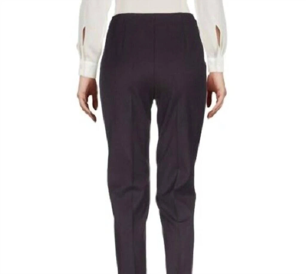 Piazza Sempione Piazza Sempione - Wool Straight Leg Ankle Crop Pant 2