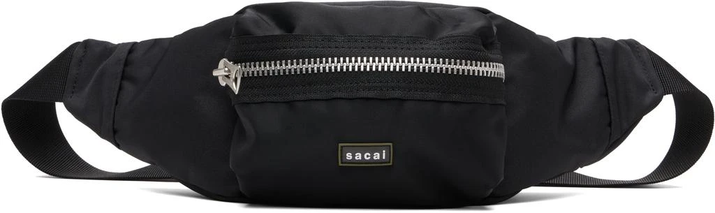 Sacai Black Pocket Belt Bag