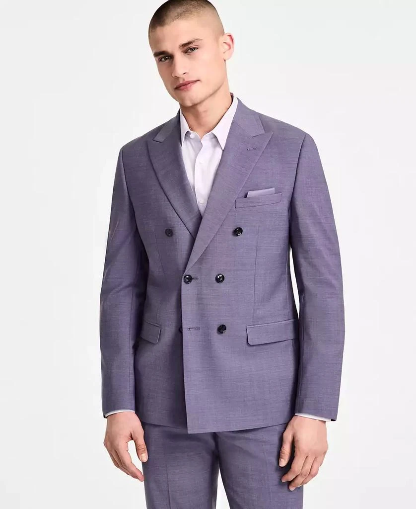 Bar III Men's Slim-Fit Peak-Lapel Double-Breasted Suit Jacket, Exclusively at Macy's 1