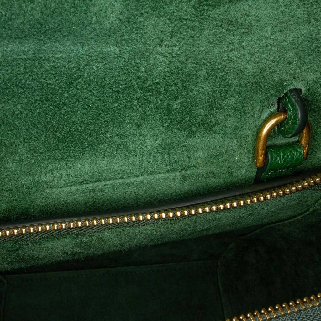 Celine Celine Green Leather Nano Belt Bag 6
