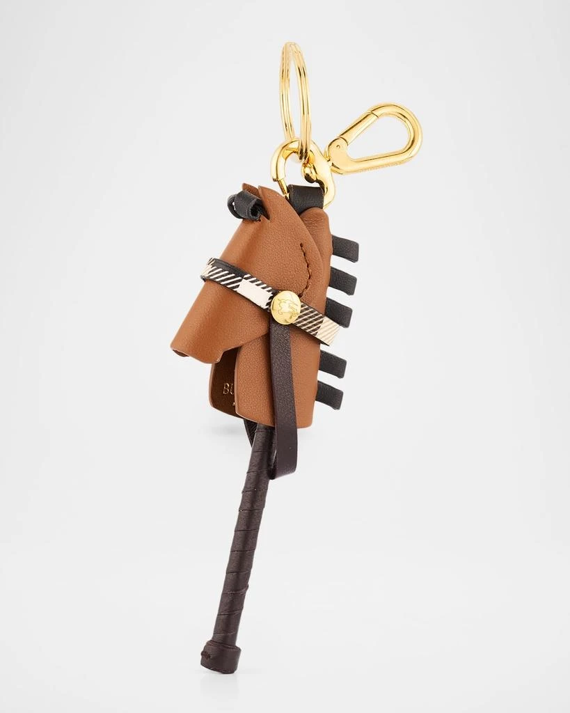 Burberry Hobby Horse Leather Bag Charm 4