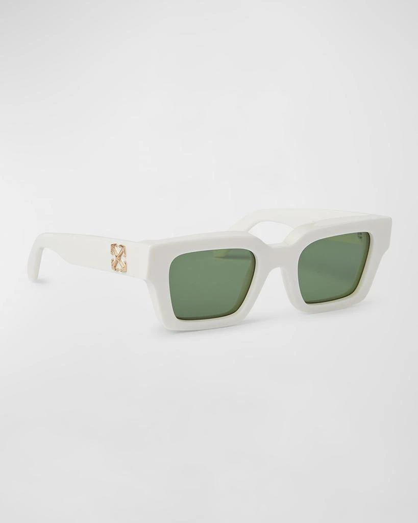 Off-White Men's Virgil Arrows Acetate Square Sunglasses 1