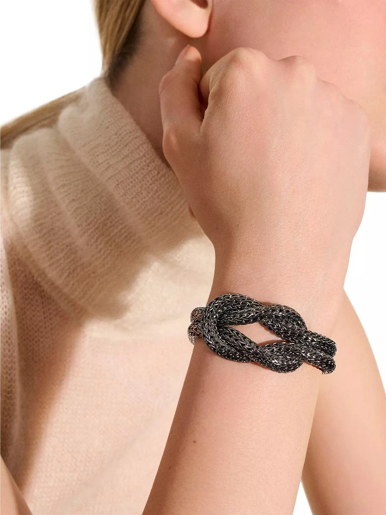 John Hardy Love Knot Sterling Silver Bracelet 3