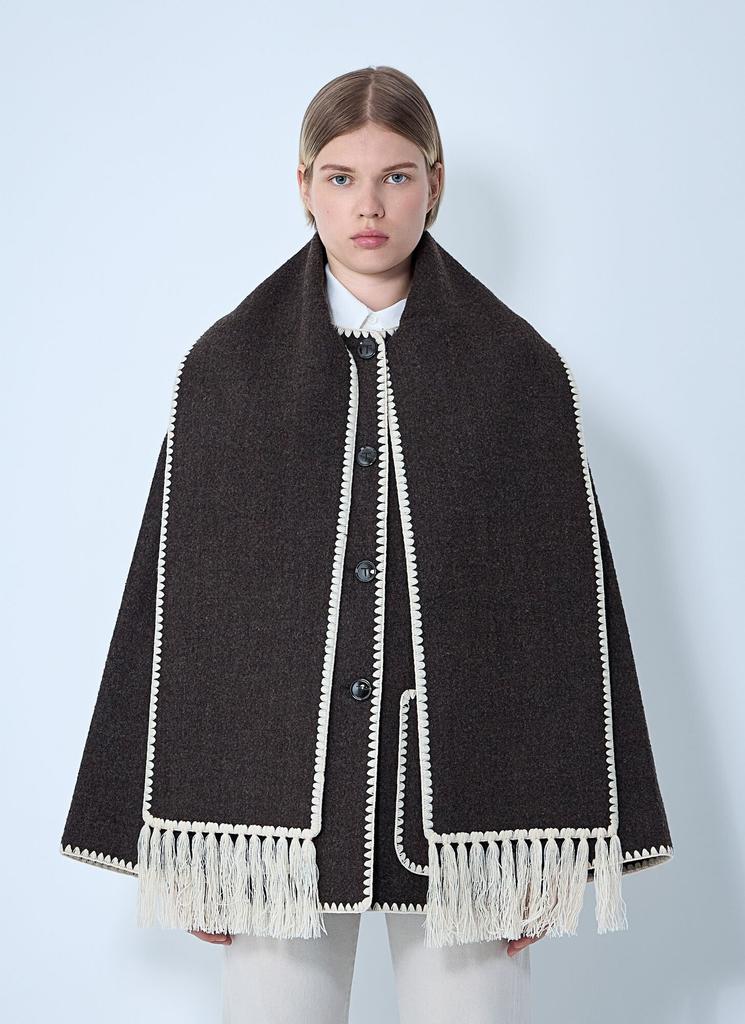 Totême Embroidered Scarf Jacket