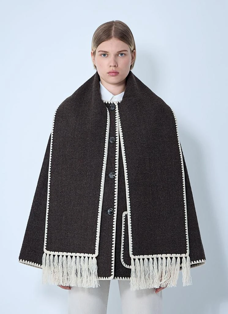 Totême Embroidered Scarf Jacket 1