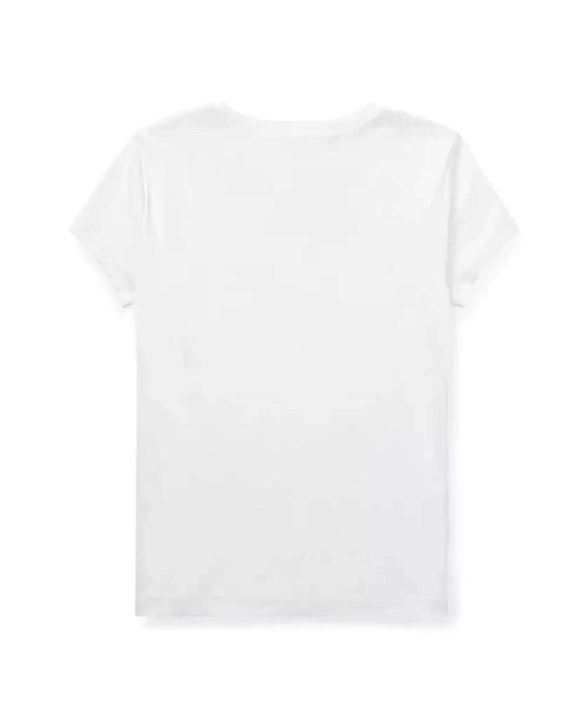 Ralph Lauren Big Girls Cotton Jersey V-Neck T-shirt 3