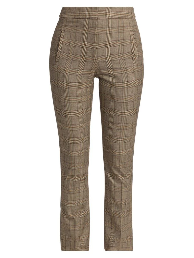 VERONICA BEARD Arte Slim Plaid Pants 5