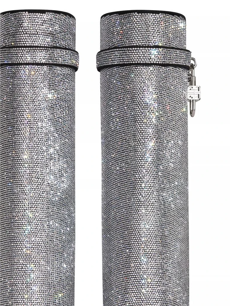 Givenchy Shark Lock Boots Wide Fit In Strass 7