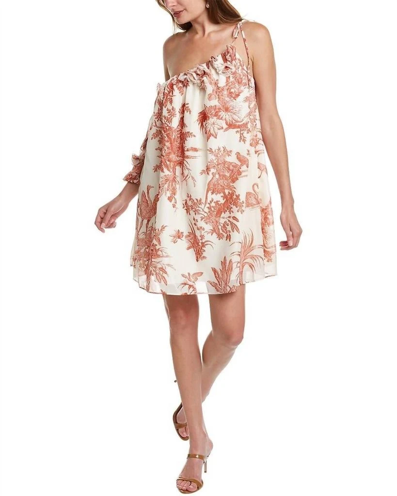Sachin & Babi Katie Dress In Red Toile 1