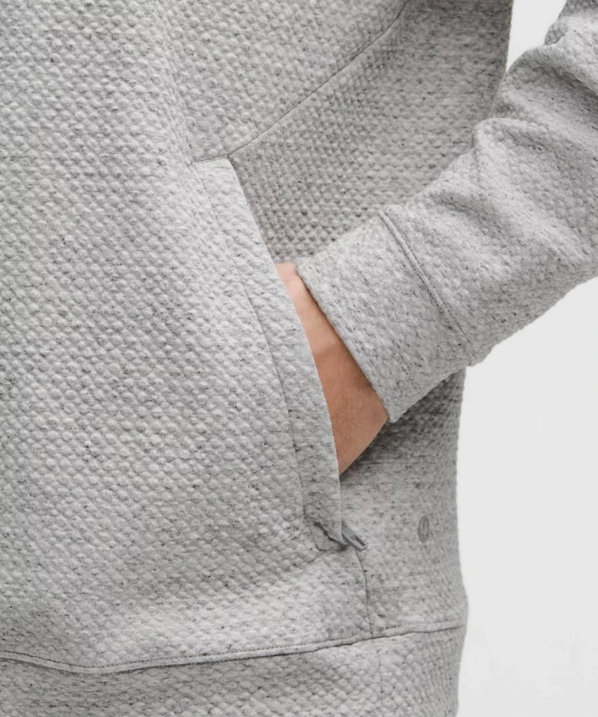 Lululemon Textured Double-Knit Cotton Half Zip 12