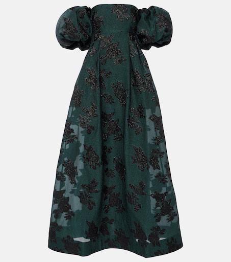 新作【Rebecca Vallance】Beryl embroidered midi dress REBECCA VALLANCE Beryl embroidered midi dress - Dresses