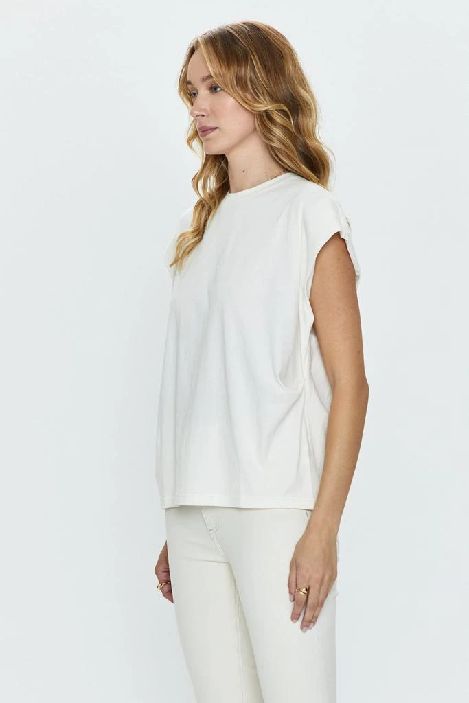 Pistola Denim Trina Muscle Tee - White Sand 3