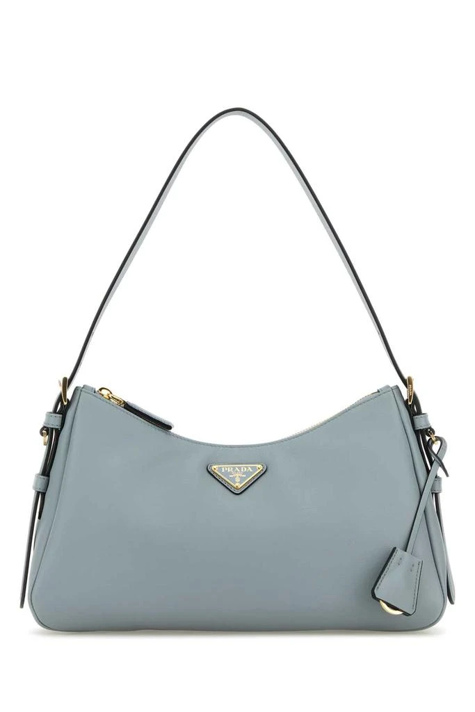 Prada Powder Blue Leather Medium Aimã©e Shoulder Bag 1