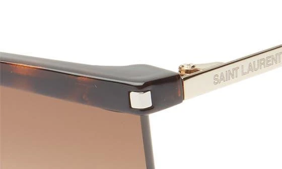 Yves Saint Laurent 99mm Shield Sunglasses 4