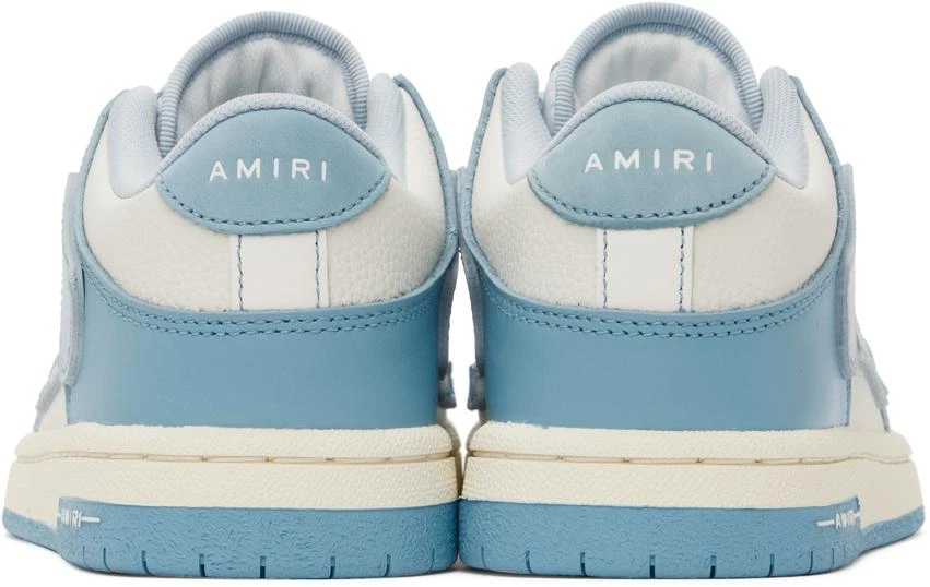 AMIRI Blue & Off-White Skel-Top Sneakers 2