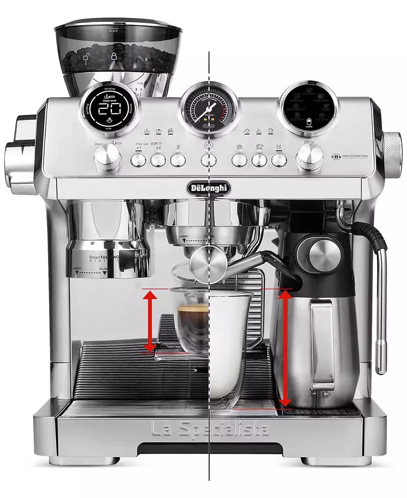 De'Longhi La Specialista Maestro Espresso Machine with Cold Brew & Espresso 6