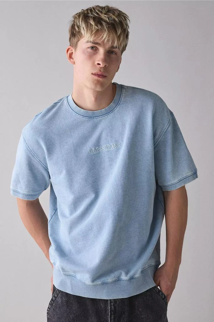 GUESS JEANS GUESS JEANS Logo Embroidered Short Sleeve Sweatshirt 1