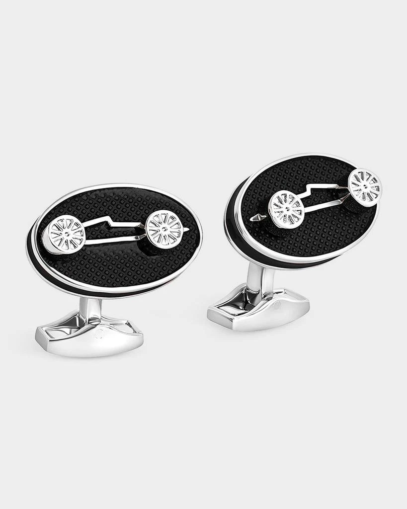 Tateossian Men
s Sports Ice Racing Car Cufflinks
