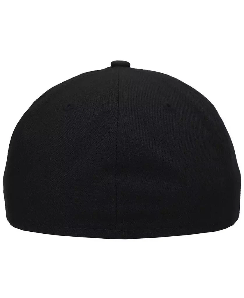 New Era Men's Black Seattle Mariners Cooperstown Collection Turn Back The Clock Steelheads 59FIFTY Fitted Hat 4