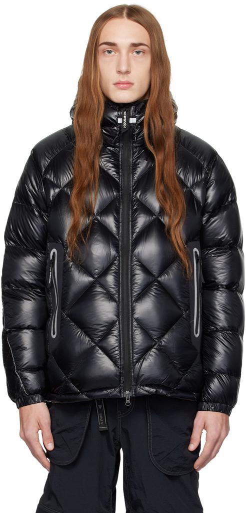 and wander Black Lightweight Down Jacket