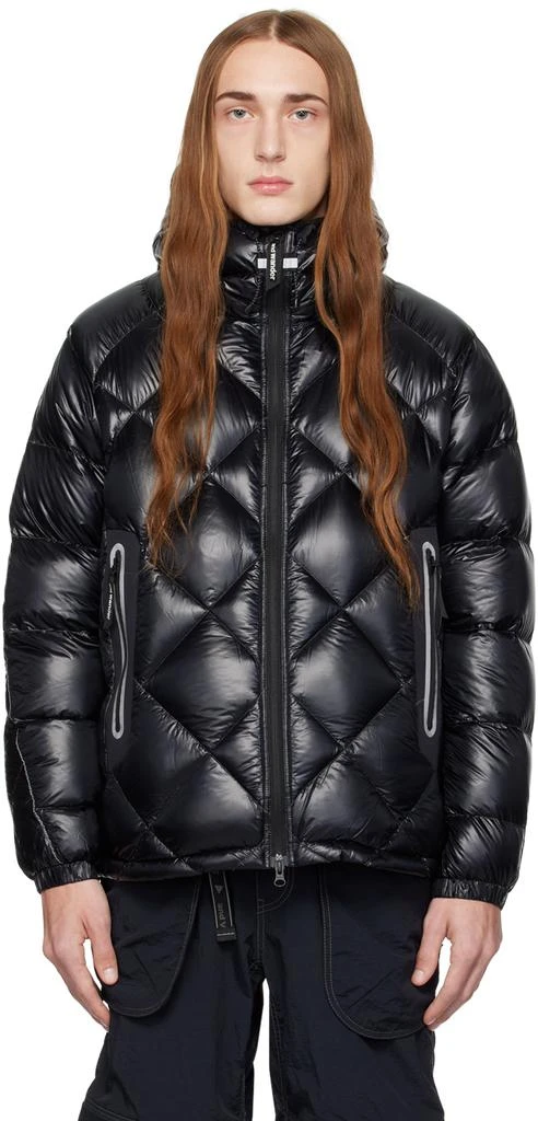 and wander Black Lightweight Down Jacket 1