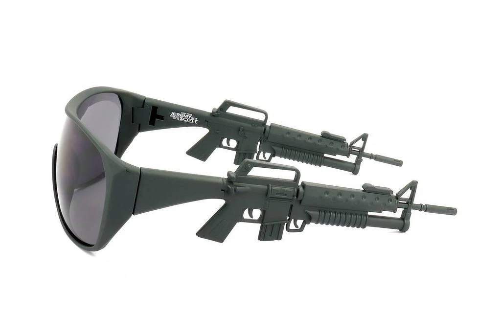 Linda Farrow Linda Farrow X Jeremy Scott Oversized Sunglasses 2