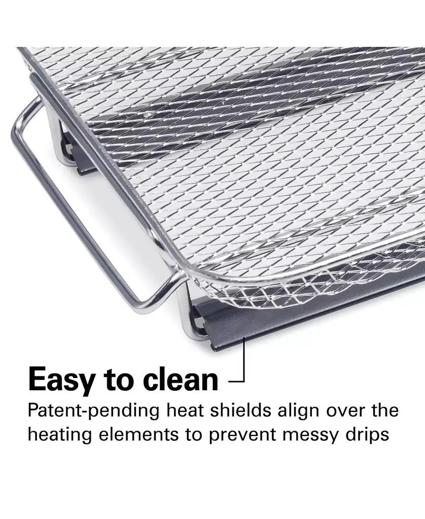 Hamilton Beach Air Fryer Toaster Oven with Quantum Air Fry Technology - 31350G 8