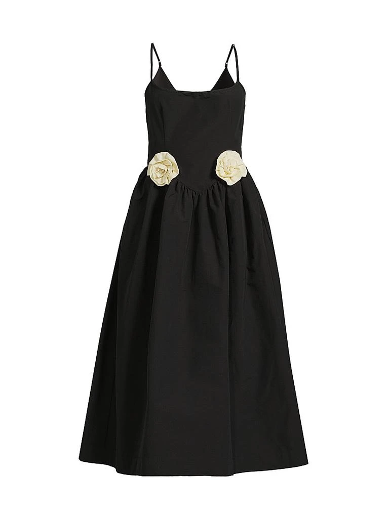 Ciao Lucia Neroni Rosette-Waist Midi Dress 1