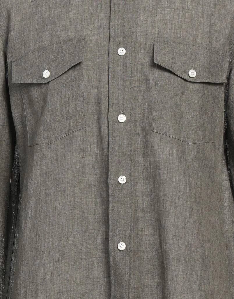 LUIGI BORRELLI NAPOLI Linen shirt 4