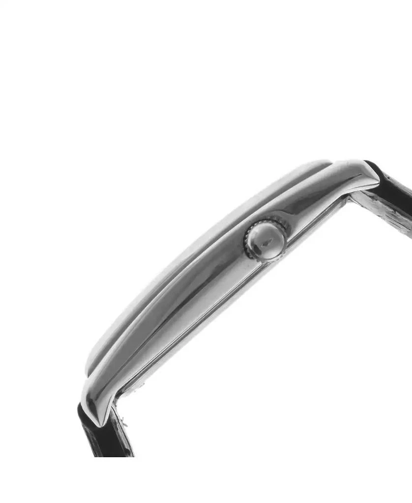 Peugeot Men's 40x24 mm Silver Large Remote Sweep Leather Strap watch 3