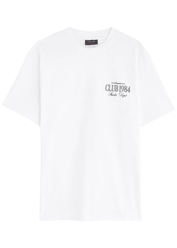 CLUB 1984 LA Auto printed cotton T-shirt 1