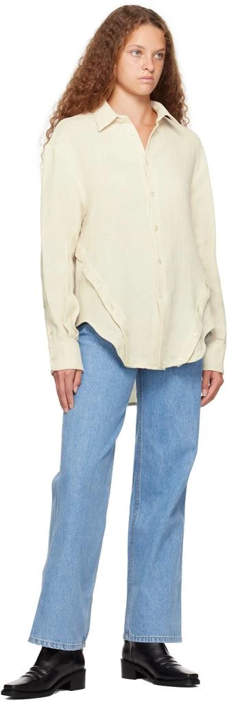 Eckhaus Latta Blue Wide Leg Jeans 4