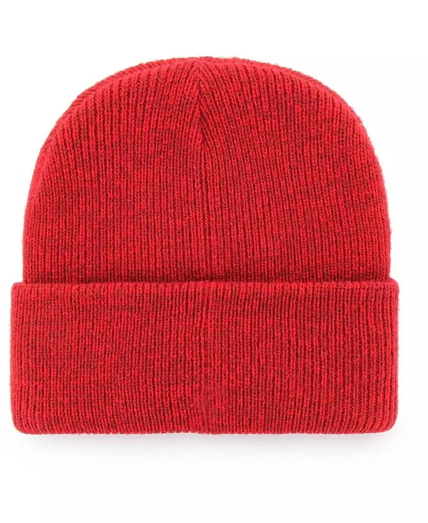 47 Brand Men's Red Chicago Blackhawks Brain Freeze Cuffed Knit Hat 2