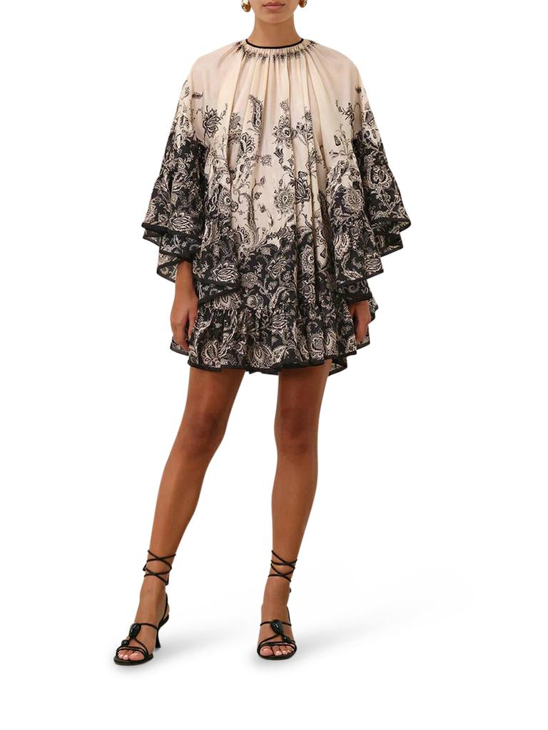Zimmermann RHIANNON MINI BELL DRESS