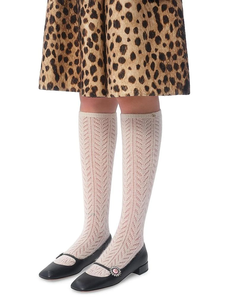 Valentino Mary-Jane Preshoes 20MM Ballerinas in Kidskin 8