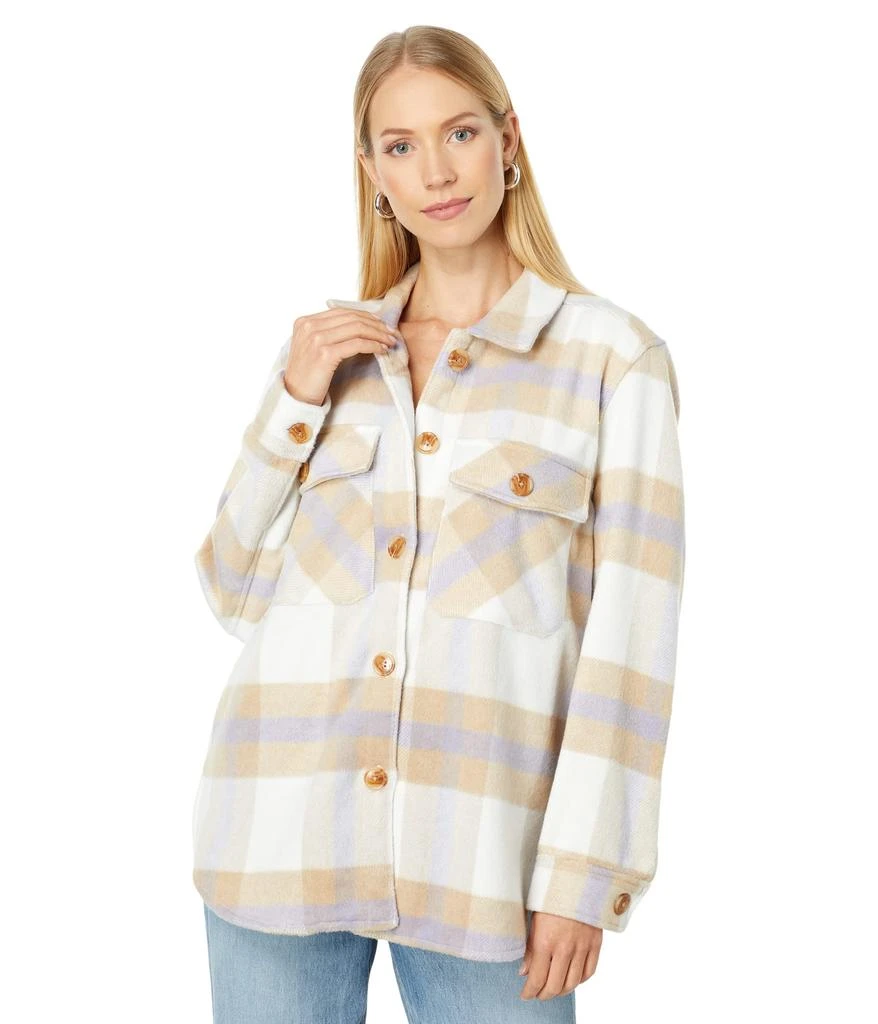 Blank NYC Plaid Shirt Jacket in Trail Blazer 1