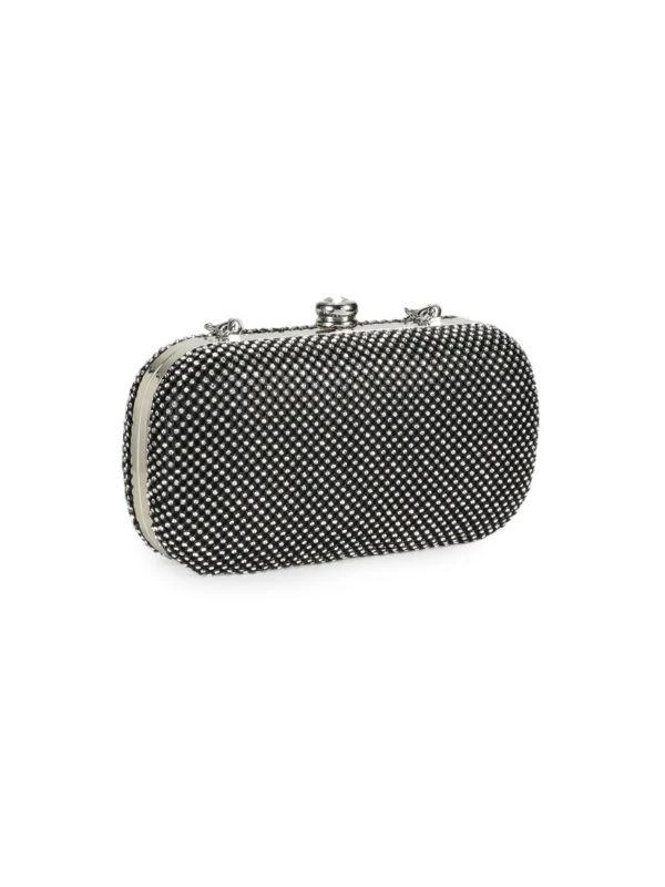 La Regale Crystal Mesh Convertible Clutch 3