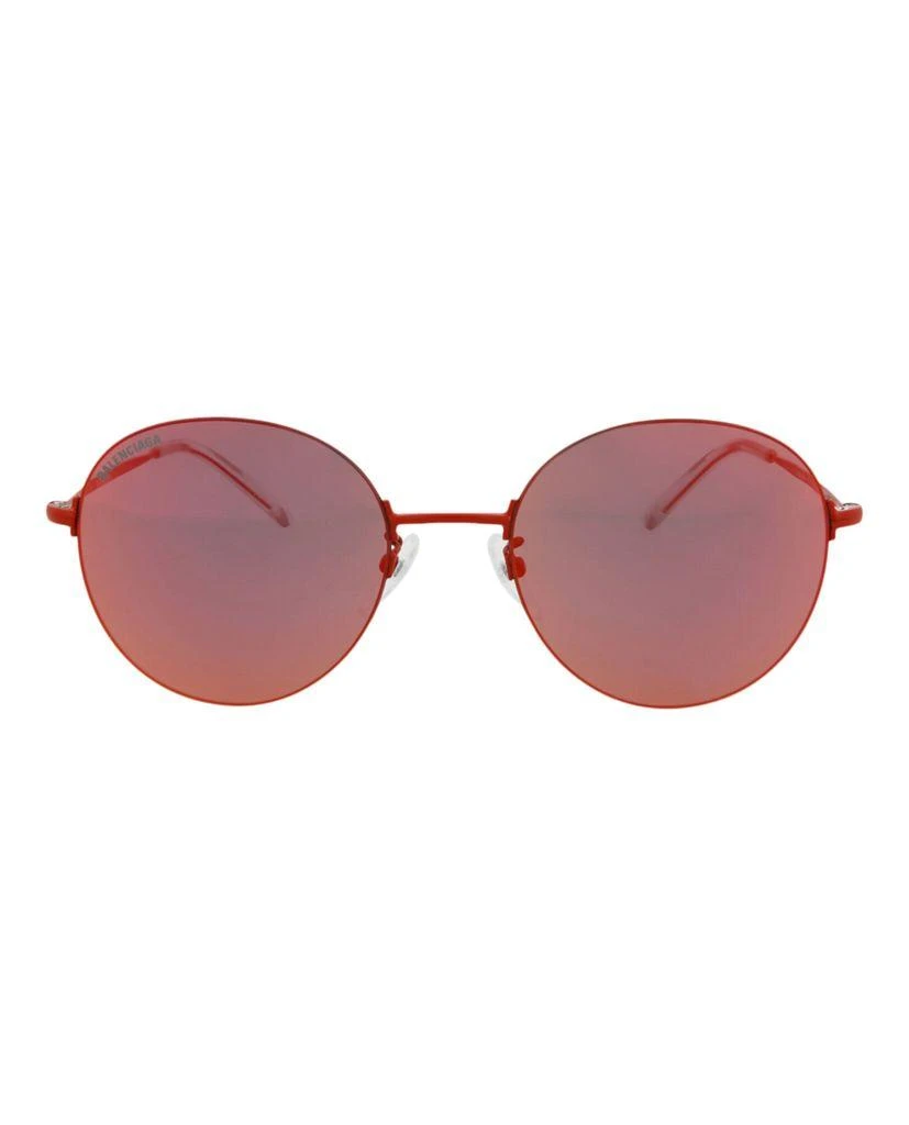Balenciaga Round-Frame Metal Sunglasses 4